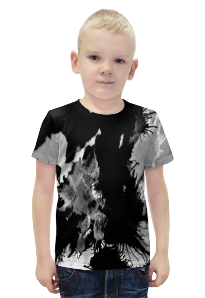 Заказать детскую футболку в Москве. Футболка с полной запечаткой для мальчиков Пятна от THE_NISE  - готовые дизайны и нанесение принтов.