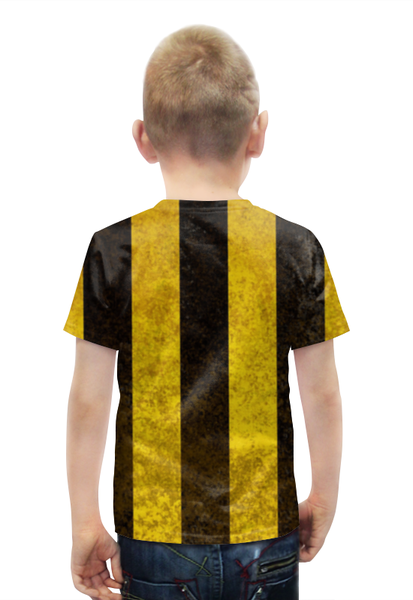 Заказать детскую футболку в Москве. Футболка с полной запечаткой для мальчиков Полосы 2 от Виктор Гришин - готовые дизайны и нанесение принтов.