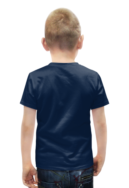Заказать детскую футболку в Москве. Футболка с полной запечаткой для мальчиков I like shiny deluxe от kotashi - готовые дизайны и нанесение принтов.