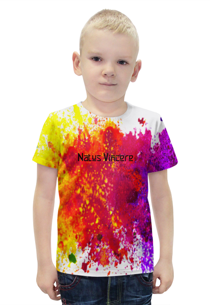 Заказать детскую футболку в Москве. Футболка с полной запечаткой для мальчиков Natus Vincere от THE_NISE  - готовые дизайны и нанесение принтов.