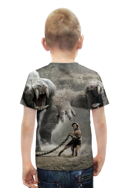 Заказать детскую футболку в Москве. Футболка с полной запечаткой для мальчиков Джон Картер от skynatural - готовые дизайны и нанесение принтов.