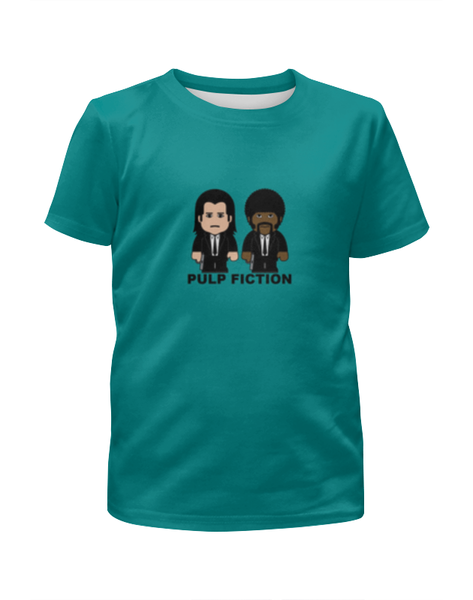 Заказать детскую футболку в Москве. Футболка с полной запечаткой для мальчиков Pulp Fiction от Аня Лукьянова - готовые дизайны и нанесение принтов.