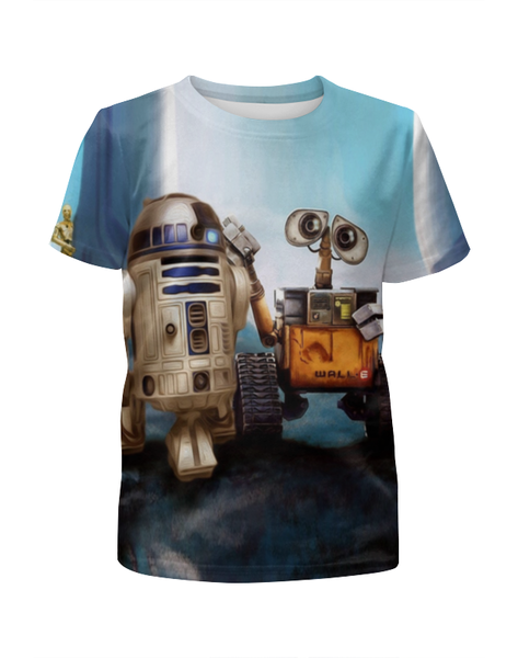 Заказать детскую футболку в Москве. Футболка с полной запечаткой для мальчиков Star Wars (1) от ПРИНТЫ ПЕЧАТЬ  - готовые дизайны и нанесение принтов.