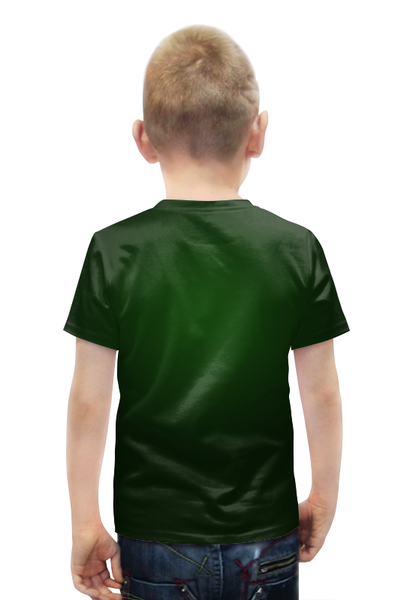 Заказать детскую футболку в Москве. Футболка с полной запечаткой для мальчиков Minecraft  от T-shirt print  - готовые дизайны и нанесение принтов.