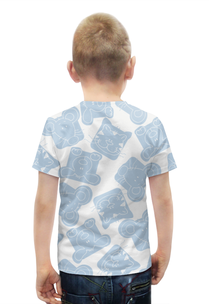 Заказать детскую футболку в Москве. Футболка с полной запечаткой для мальчиков Мышонок от T-shirt print  - готовые дизайны и нанесение принтов.