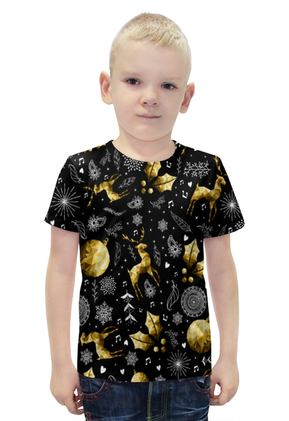 Заказать детскую футболку в Москве. Футболка с полной запечаткой для мальчиков Золотые игрушки от THE_NISE  - готовые дизайны и нанесение принтов.