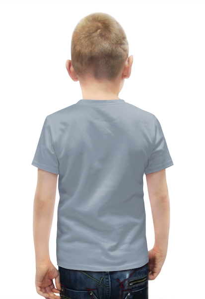 Заказать детскую футболку в Москве. Футболка с полной запечаткой для мальчиков Карточный домик от ПРИНТЫ ПЕЧАТЬ  - готовые дизайны и нанесение принтов.