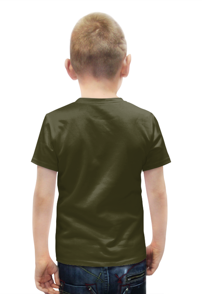 Заказать детскую футболку в Москве. Футболка с полной запечаткой для мальчиков Амурский тигр от Violet - готовые дизайны и нанесение принтов.