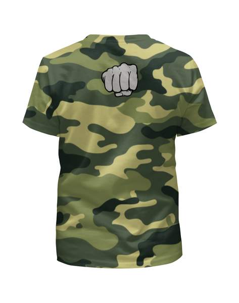 Заказать детскую футболку в Москве. Футболка с полной запечаткой для мальчиков Спецназ  от EDJEY  - готовые дизайны и нанесение принтов.
