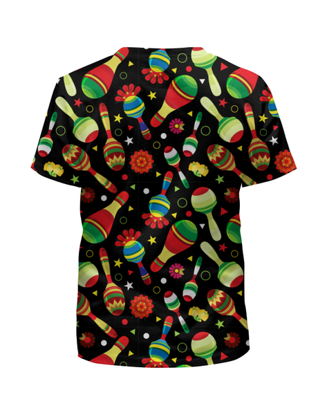 Заказать детскую футболку в Москве. Футболка с полной запечаткой для мальчиков Веселье от IrinkaArt  - готовые дизайны и нанесение принтов.