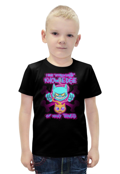 Заказать детскую футболку в Москве. Футболка с полной запечаткой для мальчиков Анимэ от T-shirt print  - готовые дизайны и нанесение принтов.