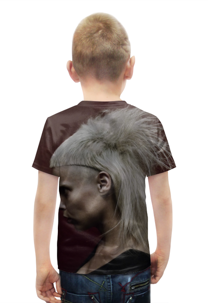Заказать детскую футболку в Москве. Футболка с полной запечаткой для мальчиков Die Antwoord от skynatural - готовые дизайны и нанесение принтов.