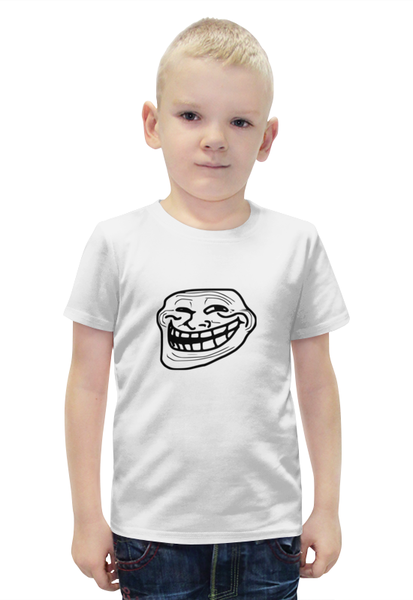 Заказать детскую футболку в Москве. Футболка с полной запечаткой для мальчиков Mem смех от THE_NISE  - готовые дизайны и нанесение принтов.