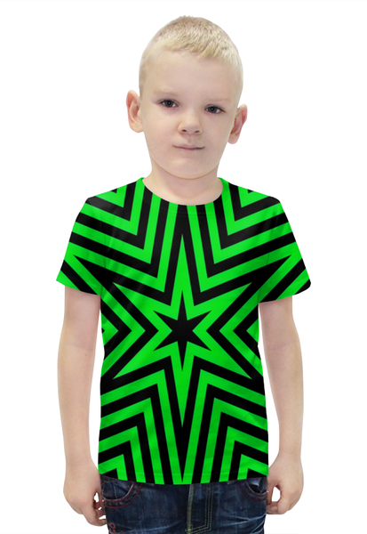 Заказать детскую футболку в Москве. Футболка с полной запечаткой для мальчиков Звезда от THE_NISE  - готовые дизайны и нанесение принтов.