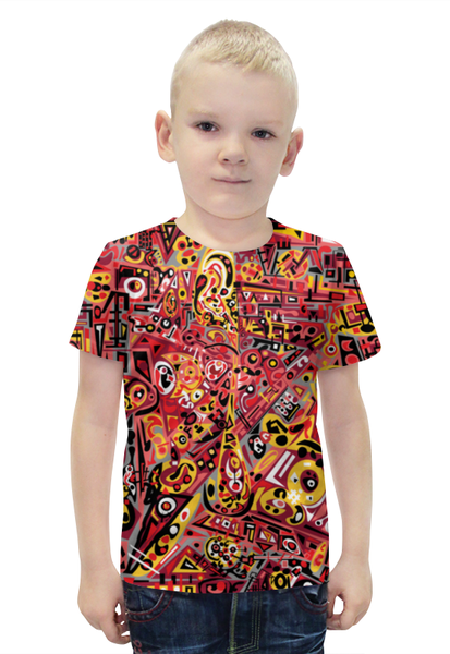 Заказать детскую футболку в Москве. Футболка с полной запечаткой для мальчиков zdermm431 от Vadim Koval - готовые дизайны и нанесение принтов.