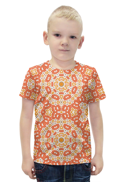 Заказать детскую футболку в Москве. Футболка с полной запечаткой для мальчиков  sunny от Vadim Koval - готовые дизайны и нанесение принтов.