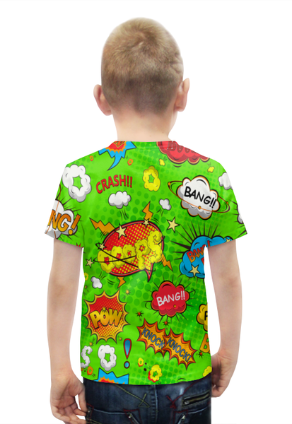 Заказать детскую футболку в Москве. Футболка с полной запечаткой для мальчиков Кислотный арт от THE_NISE  - готовые дизайны и нанесение принтов.