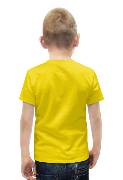 Заказать детскую футболку в Москве. Футболка с полной запечаткой для мальчиков Смайлик от ПРИНТЫ ПЕЧАТЬ  - готовые дизайны и нанесение принтов.
