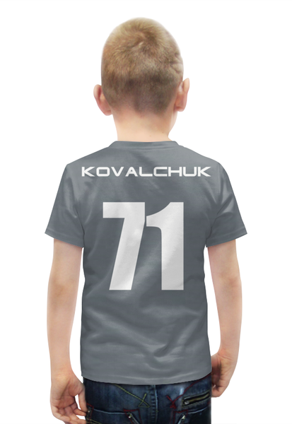 Заказать детскую футболку в Москве. Футболка с полной запечаткой для мальчиков Илья Ковальчук от aleks_say - готовые дизайны и нанесение принтов.