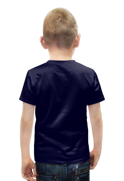 Заказать детскую футболку в Москве. Футболка с полной запечаткой для мальчиков Темная ночь от weeert - готовые дизайны и нанесение принтов.