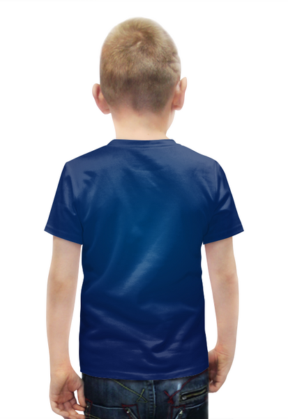 Заказать детскую футболку в Москве. Футболка с полной запечаткой для мальчиков Котик супергерой  от ПРИНТЫ ПЕЧАТЬ  - готовые дизайны и нанесение принтов.