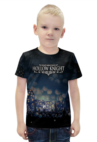 Заказать детскую футболку в Москве. Футболка с полной запечаткой для мальчиков Hollow Knight от THE_NISE  - готовые дизайны и нанесение принтов.