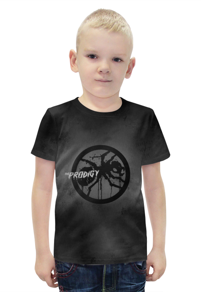 Заказать детскую футболку в Москве. Футболка с полной запечаткой для мальчиков The Prodigy от weeert - готовые дизайны и нанесение принтов.