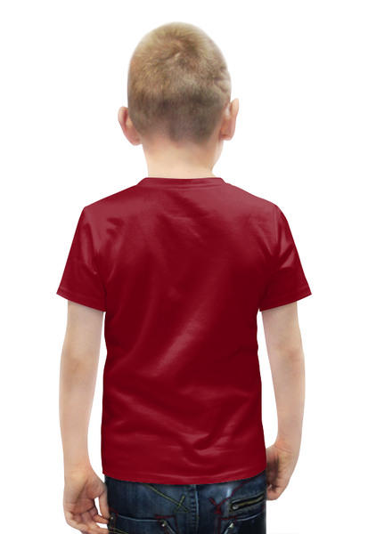 Заказать детскую футболку в Москве. Футболка с полной запечаткой для мальчиков Хитмонли от scoopysmith - готовые дизайны и нанесение принтов.