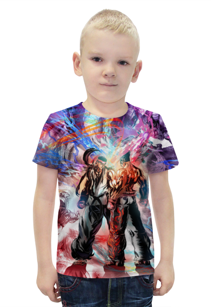 Заказать детскую футболку в Москве. Футболка с полной запечаткой для мальчиков Street Fighter от scrat29@yandex.ru - готовые дизайны и нанесение принтов.
