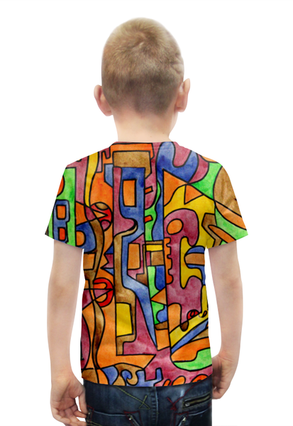 Заказать детскую футболку в Москве. Футболка с полной запечаткой для мальчиков BAWC2`-=N от Vadim Koval - готовые дизайны и нанесение принтов.
