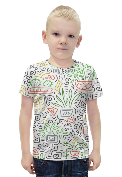 Заказать детскую футболку в Москве. Футболка с полной запечаткой для мальчиков Без названия от axenova-n@yandex.ru - готовые дизайны и нанесение принтов.
