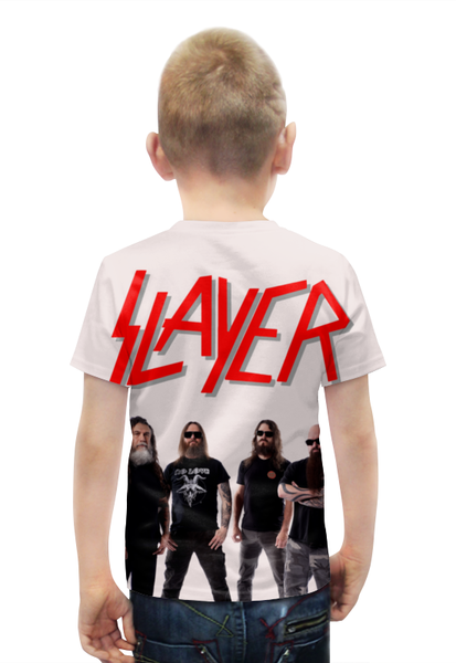 Заказать детскую футболку в Москве. Футболка с полной запечаткой для мальчиков Slayer Repentless 2015 (3) от Илья - готовые дизайны и нанесение принтов.