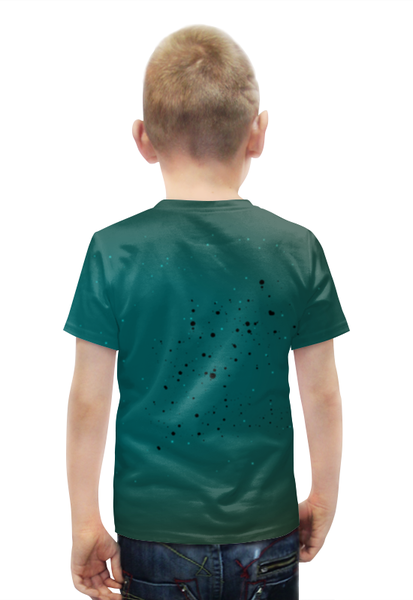 Заказать детскую футболку в Москве. Футболка с полной запечаткой для мальчиков Ночь хеллоуина от prodesign - готовые дизайны и нанесение принтов.