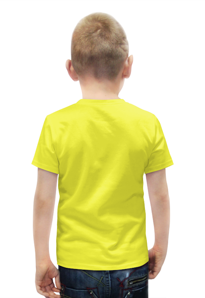 Заказать детскую футболку в Москве. Футболка с полной запечаткой для мальчиков Тиранозавр от prodesign - готовые дизайны и нанесение принтов.