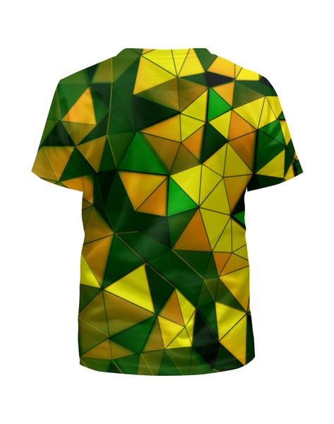 Заказать детскую футболку в Москве. Футболка с полной запечаткой для мальчиков Желто-зеленые стекла от THE_NISE  - готовые дизайны и нанесение принтов.
