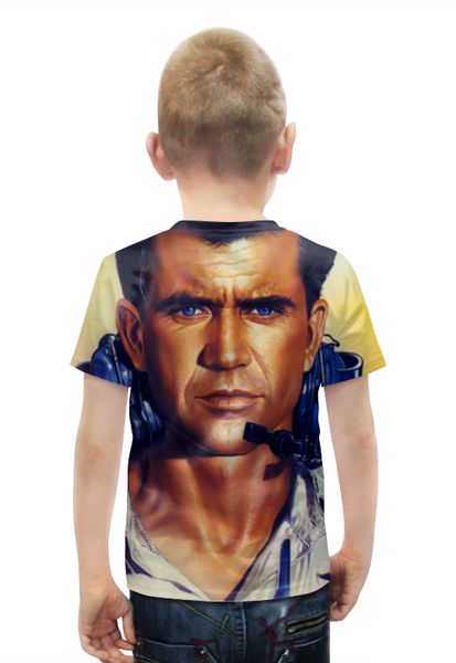 Заказать детскую футболку в Москве. Футболка с полной запечаткой для мальчиков  Мэл Гибсон (Эйр Америка) от hardstore - готовые дизайны и нанесение принтов.