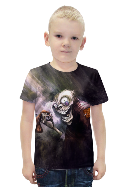 Заказать детскую футболку в Москве. Футболка с полной запечаткой для мальчиков Zombies  от ПРИНТЫ ПЕЧАТЬ  - готовые дизайны и нанесение принтов.