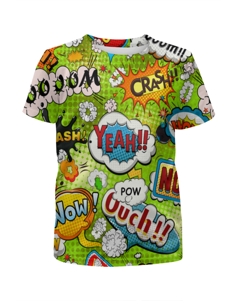 Заказать детскую футболку в Москве. Футболка с полной запечаткой для мальчиков Поп Арт от THE_NISE  - готовые дизайны и нанесение принтов.