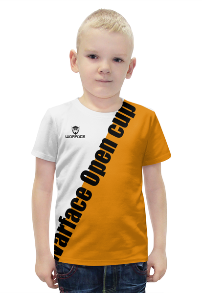 Заказать детскую футболку в Москве. Футболка с полной запечаткой для мальчиков Warface  от Руслан - готовые дизайны и нанесение принтов.