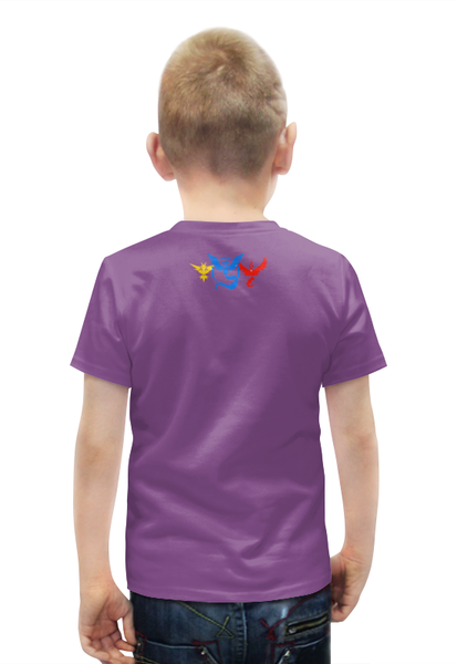 Заказать детскую футболку в Москве. Футболка с полной запечаткой для мальчиков Покемон Эрбок от EDJEY  - готовые дизайны и нанесение принтов.