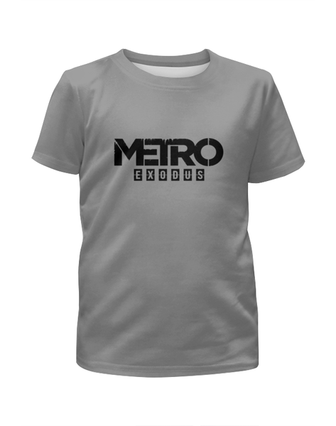 Заказать детскую футболку в Москве. Футболка с полной запечаткой для мальчиков Metro от THE_NISE  - готовые дизайны и нанесение принтов.