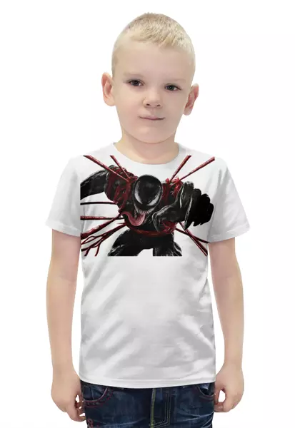 Заказать детскую футболку в Москве. Футболка с полной запечаткой для мальчиков Детская футболка от motorv3@rambler.ru - готовые дизайны и нанесение принтов.