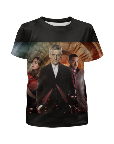 Заказать детскую футболку в Москве. Футболка с полной запечаткой для мальчиков Doctor Who от cherdantcev - готовые дизайны и нанесение принтов.