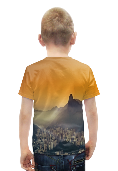 Заказать детскую футболку в Москве. Футболка с полной запечаткой для мальчиков Рио-де-Жанейро от THE_NISE  - готовые дизайны и нанесение принтов.