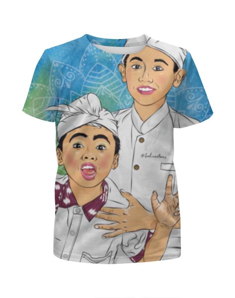 Заказать детскую футболку в Москве. Футболка с полной запечаткой для мальчиков It's a Bali, baby! от Artem Bali - готовые дизайны и нанесение принтов.