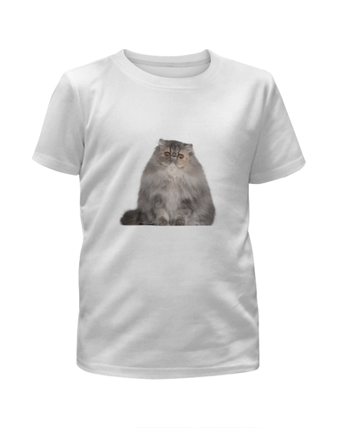 Заказать детскую футболку в Москве. Футболка с полной запечаткой для мальчиков кошка от THE_NISE  - готовые дизайны и нанесение принтов.