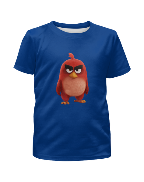 Заказать детскую футболку в Москве. Футболка с полной запечаткой для мальчиков Angry Birds от THE_NISE  - готовые дизайны и нанесение принтов.