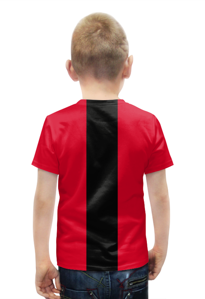 Заказать детскую футболку в Москве. Футболка с полной запечаткой для мальчиков Sally Face от weeert - готовые дизайны и нанесение принтов.