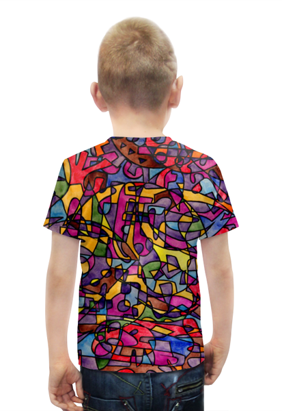 Заказать детскую футболку в Москве. Футболка с полной запечаткой для мальчиков rrg`90`90=-= от Vadim Koval - готовые дизайны и нанесение принтов.