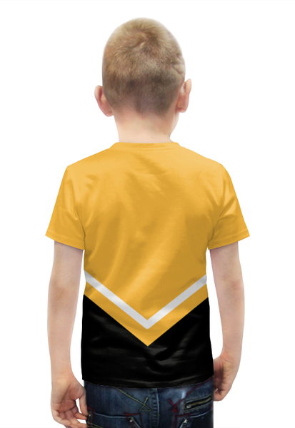 Заказать детскую футболку в Москве. Футболка с полной запечаткой для мальчиков Pittsburgh Penguins от Nos  - готовые дизайны и нанесение принтов.